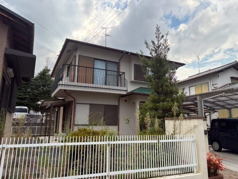 【奈良県大和郡山市小泉町】戸建住宅の外壁塗装工事|外壁の塗り替え・付帯部塗装施工事例の施工写真
